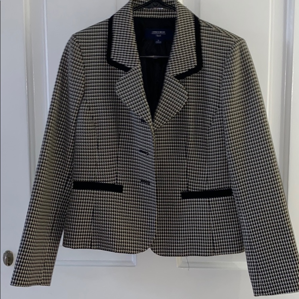 Blazer suit coat.